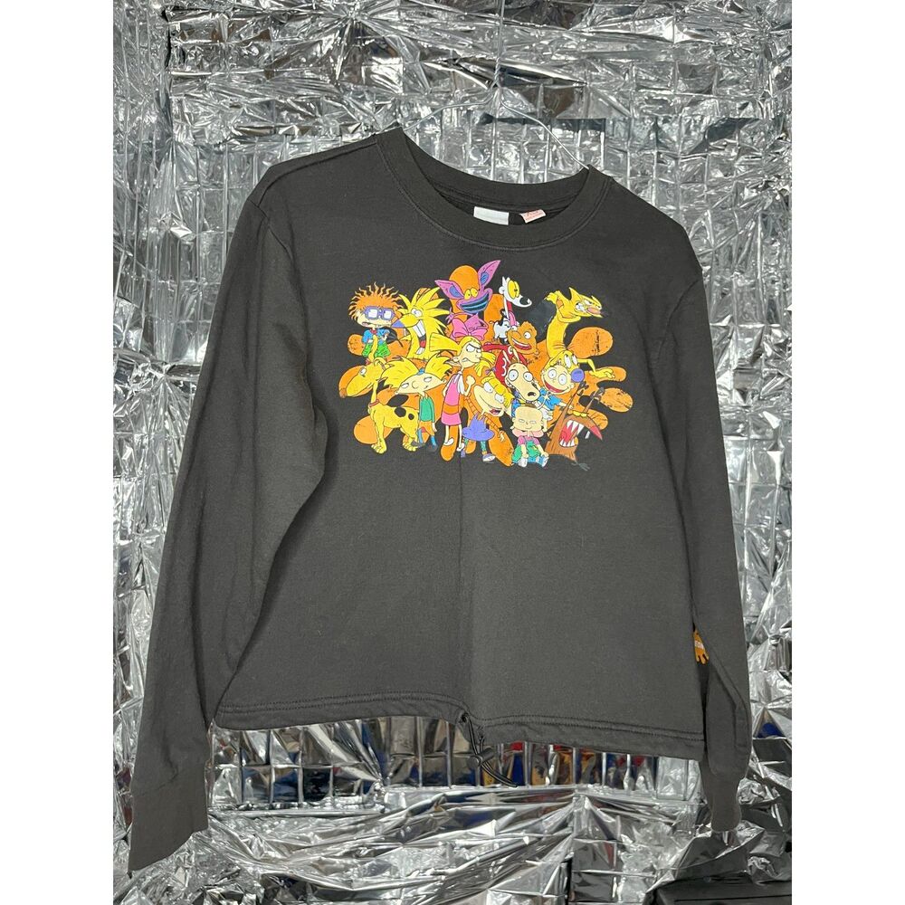 Vintage Nickelodeon Long Sleeve Shirt Womens XS